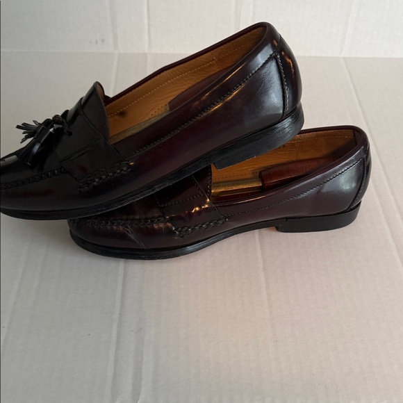 Men's Cole Haan City  Ox Blood Tassel Loafers - Picture 6 of 7
